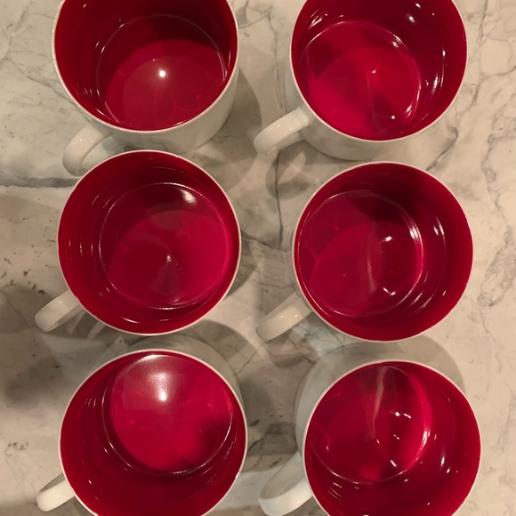 Set of 6 tea/cappuccino cups - Picture 4 of 6